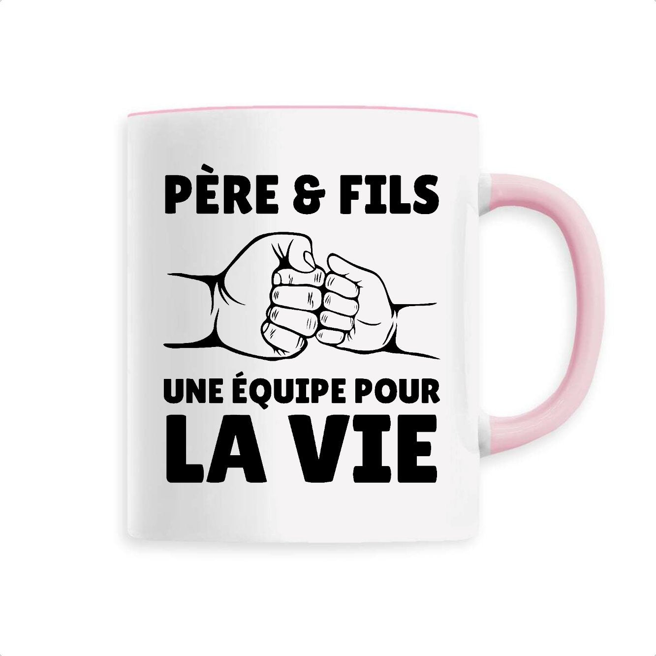 Mug Père et fils une équipe pour la vie