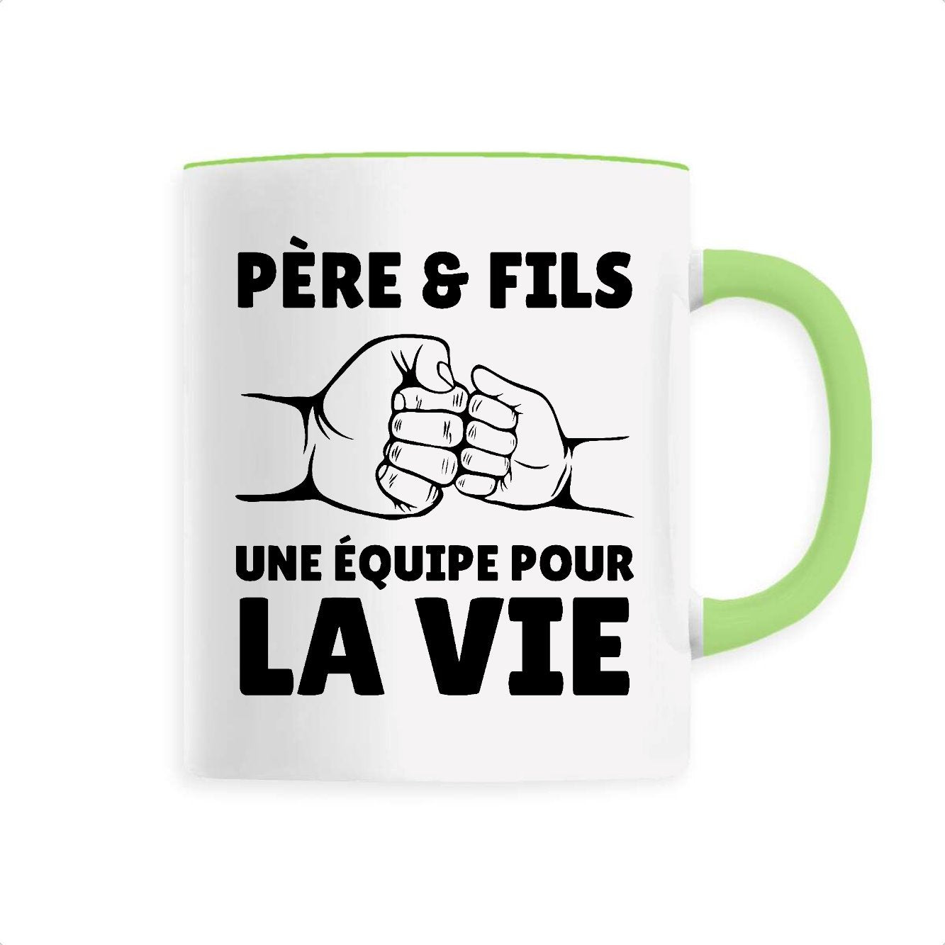 Mug Père et fils une équipe pour la vie