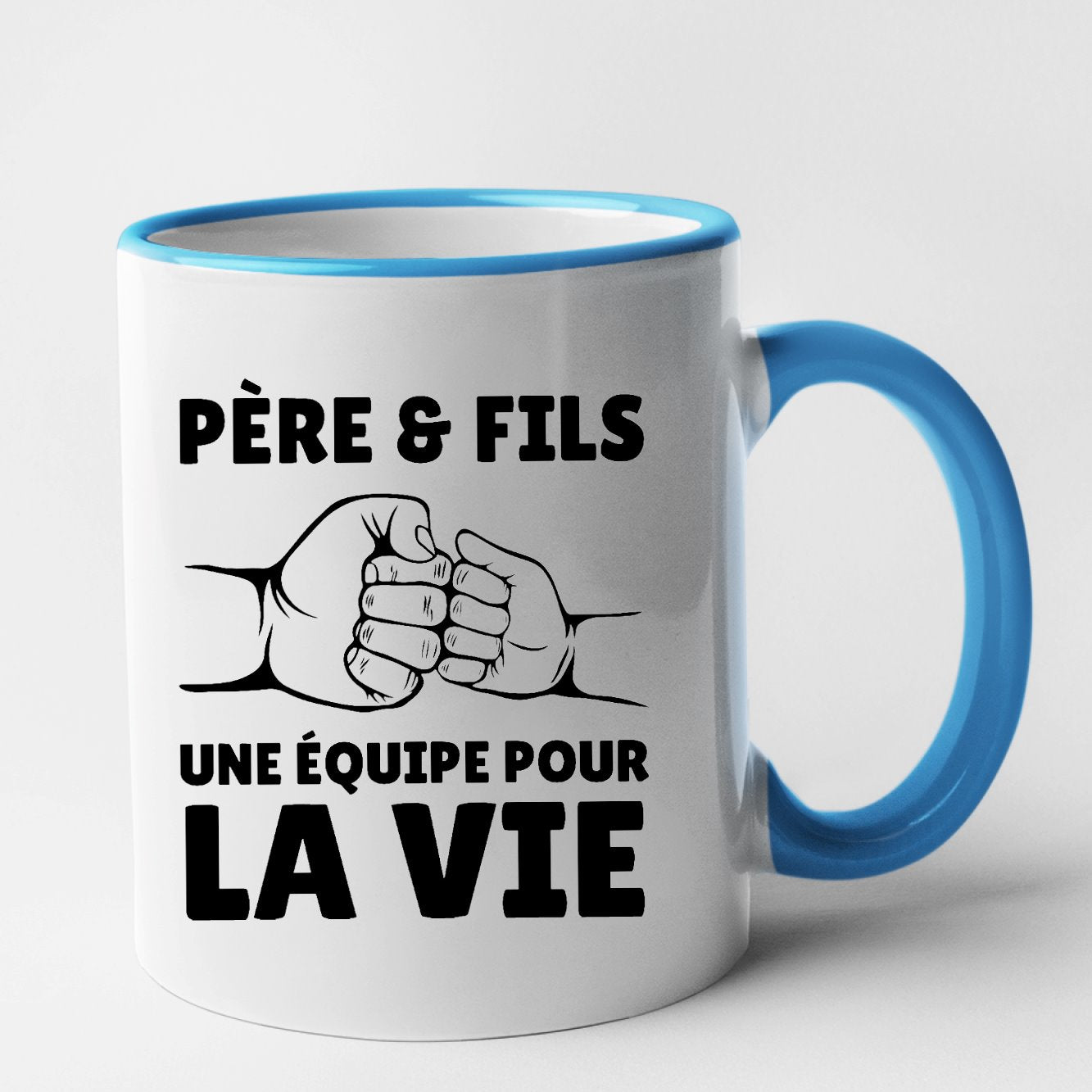 Mug Père et fils une équipe pour la vie