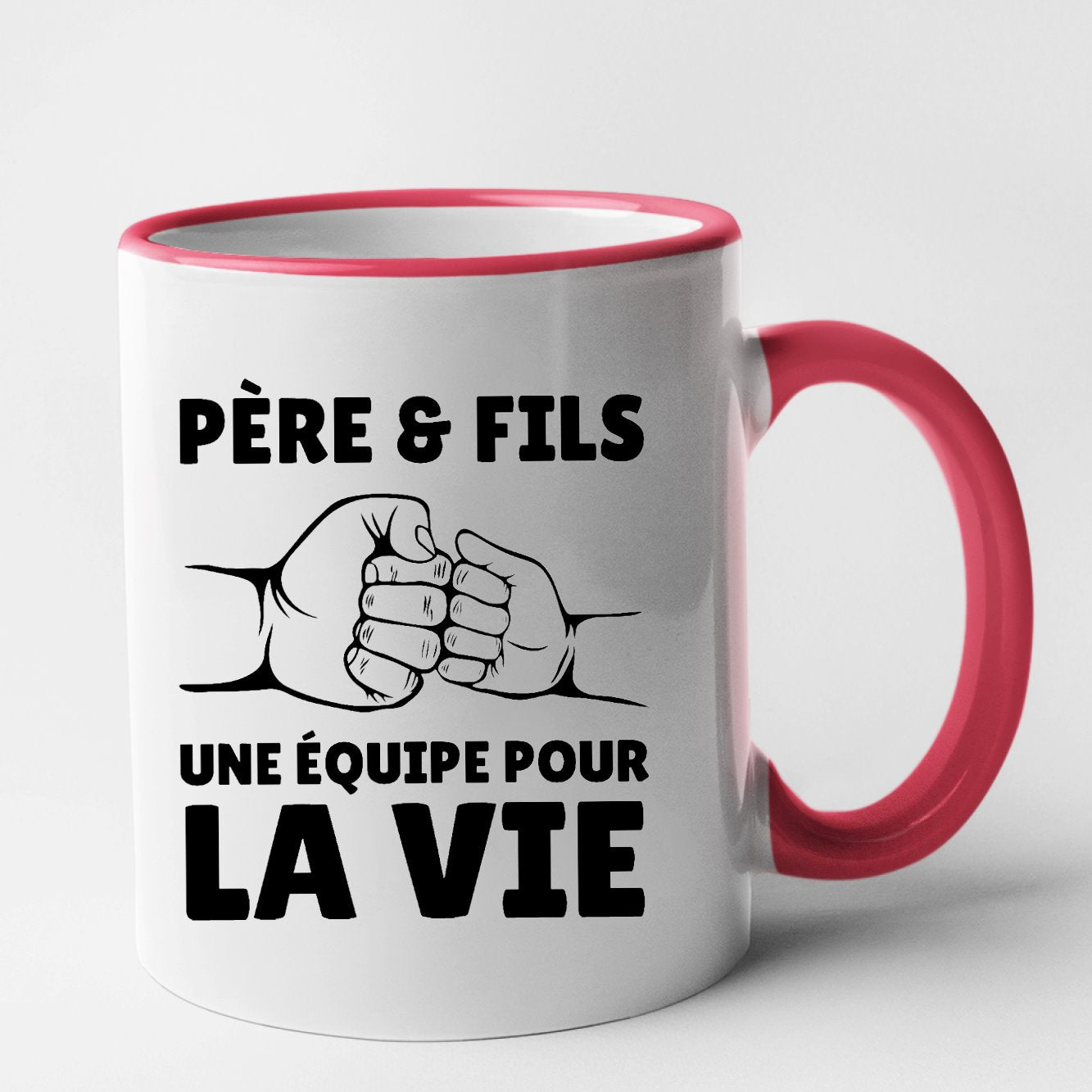 Mug Père et fils une équipe pour la vie