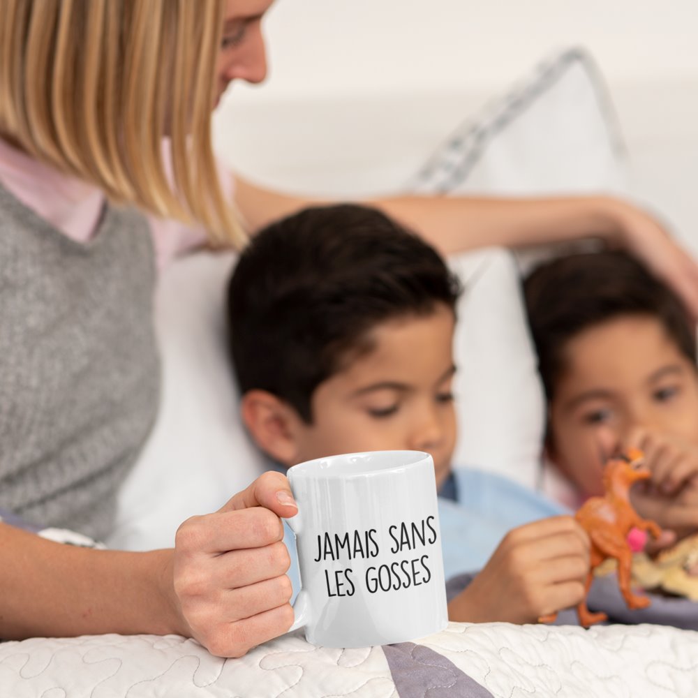 Mug Personnalisé Jamais sans "votre texte"