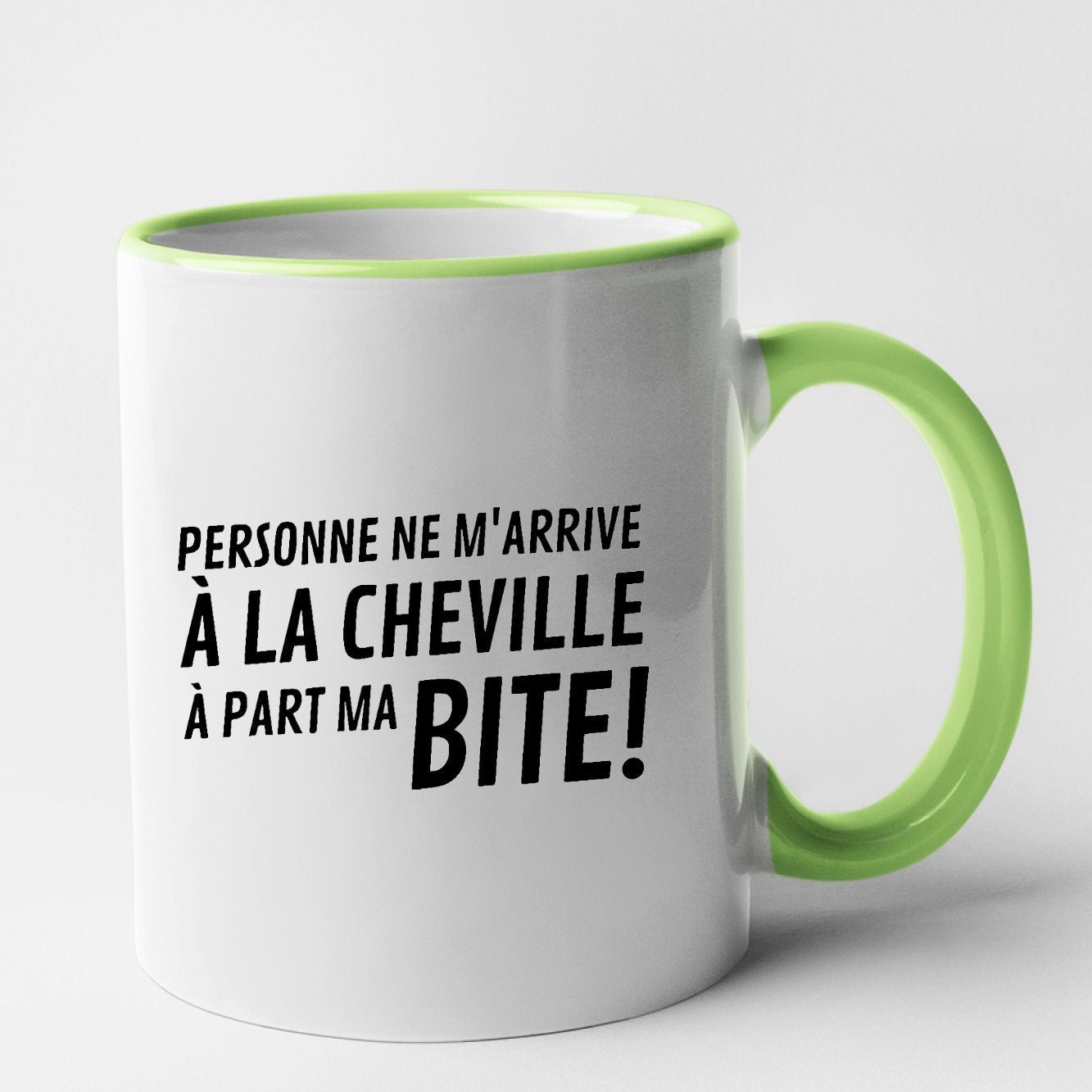 Mug Personne ne m'arrive à la cheville