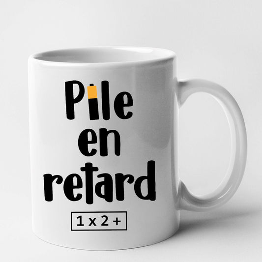 Mug Pile en retard