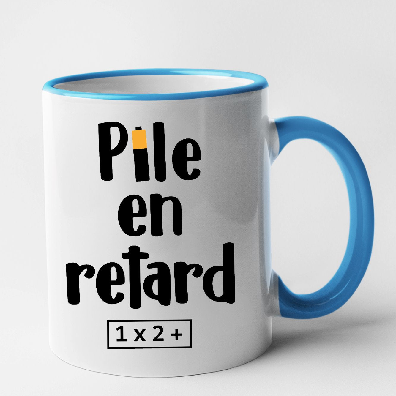 Mug Pile en retard