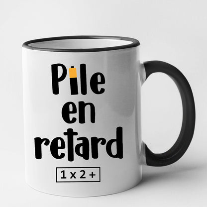 Mug Pile en retard