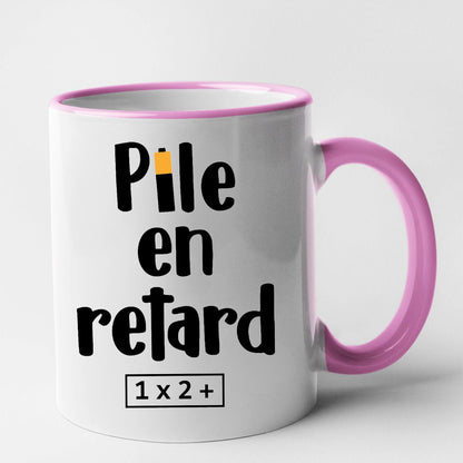 Mug Pile en retard