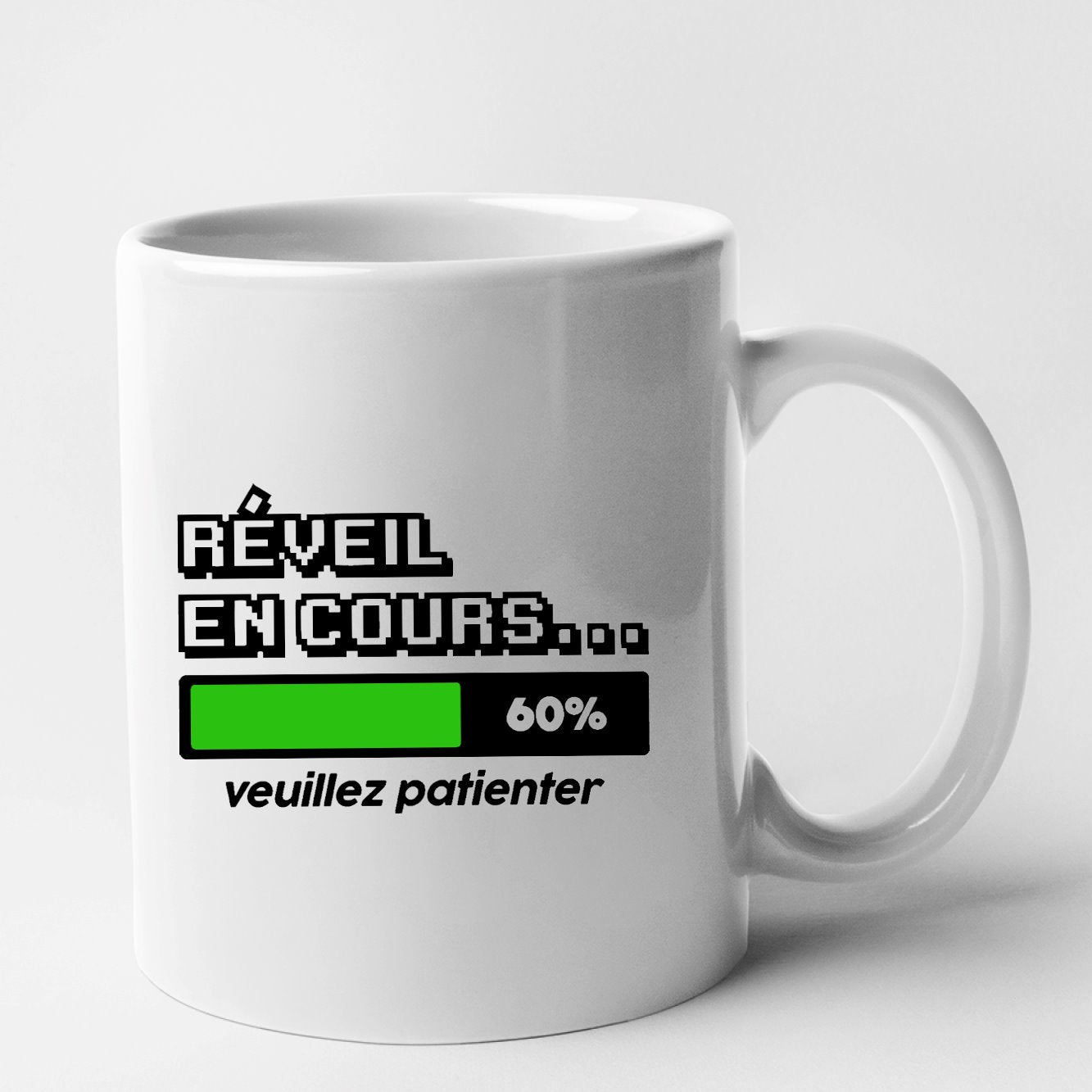 Mug Réveil en cours