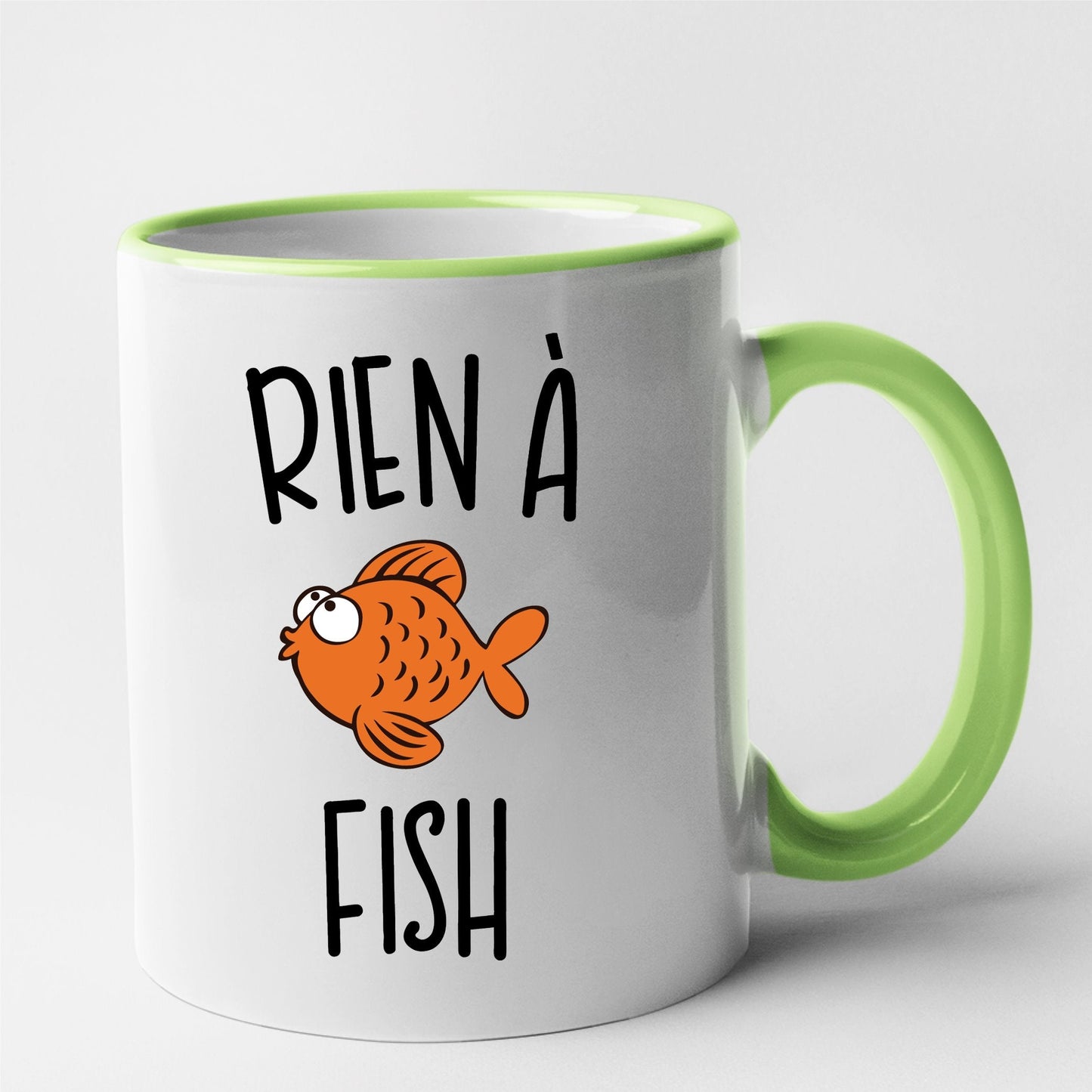 Mug Rien à fish