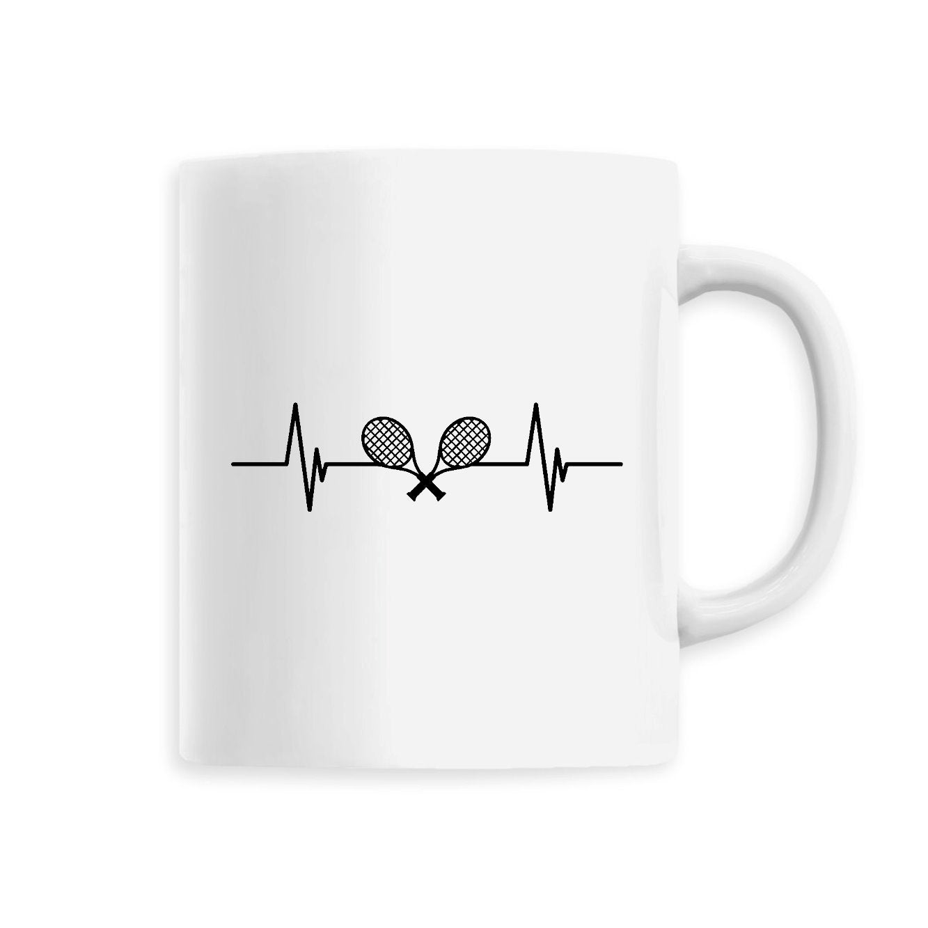 Mug Rythme cardiaque tennis