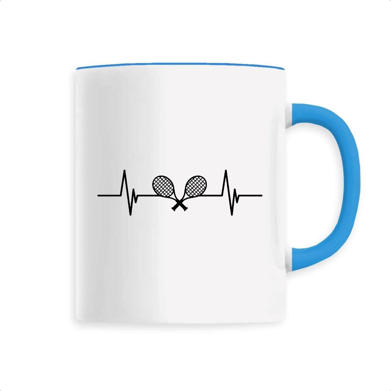 Mug Rythme cardiaque tennis