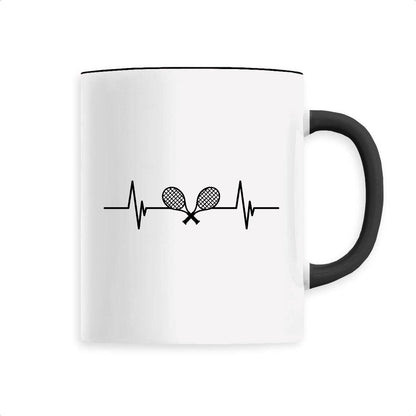 Mug Rythme cardiaque tennis