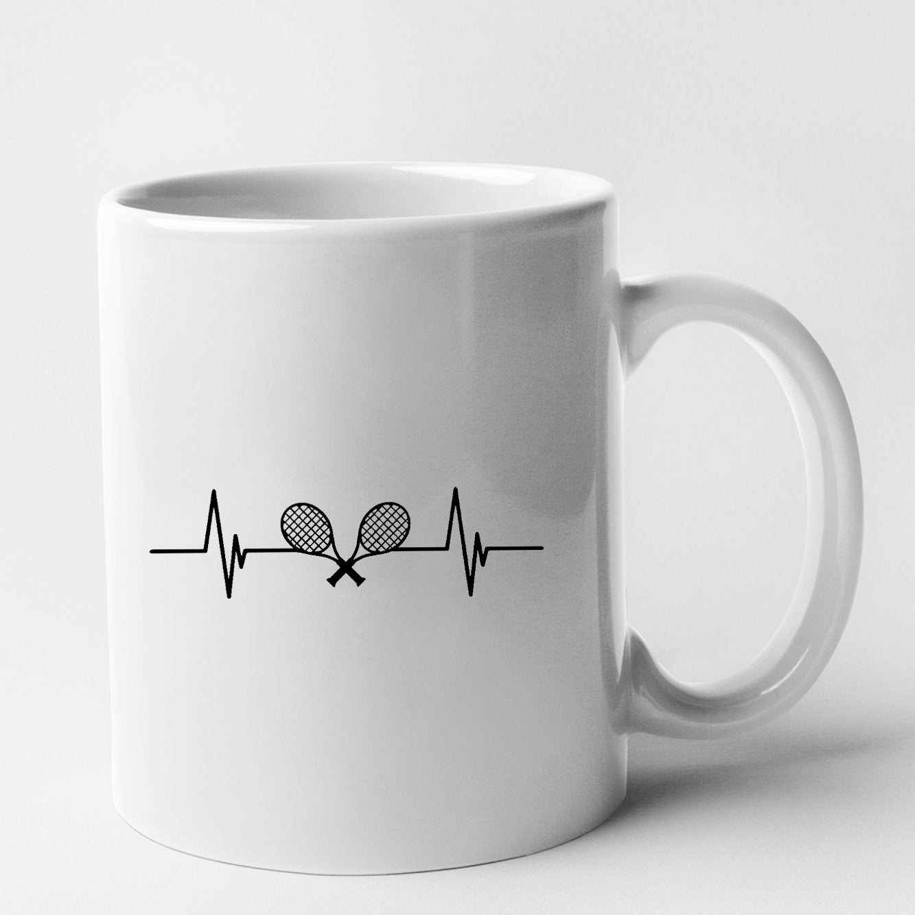 Mug Rythme cardiaque tennis