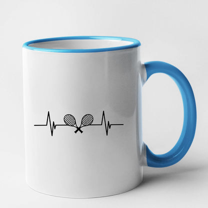 Mug Rythme cardiaque tennis