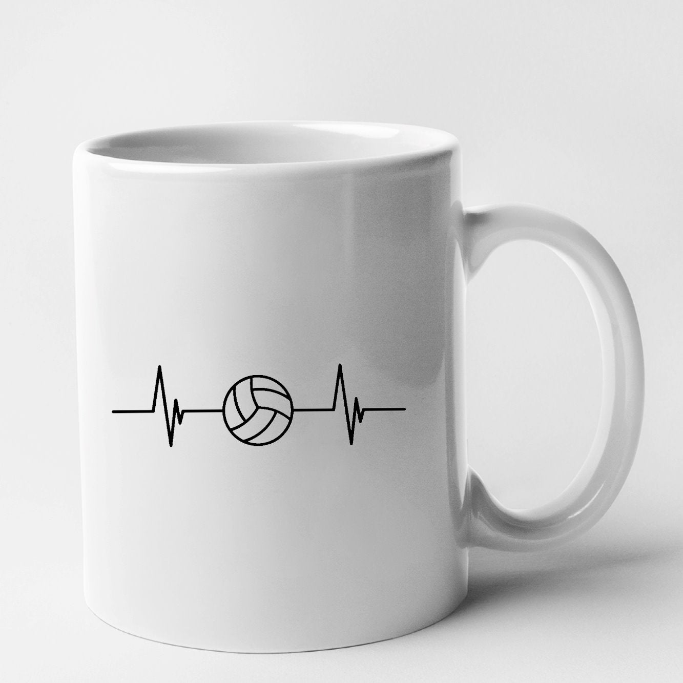 Mug Rythme cardiaque volley