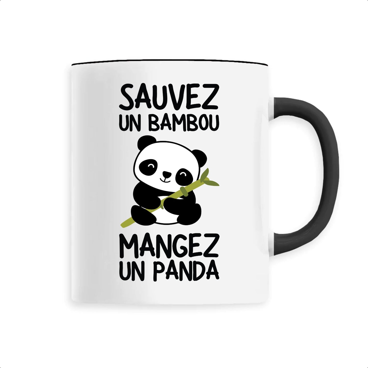 Mug Sauvez un bambou, mangez un panda