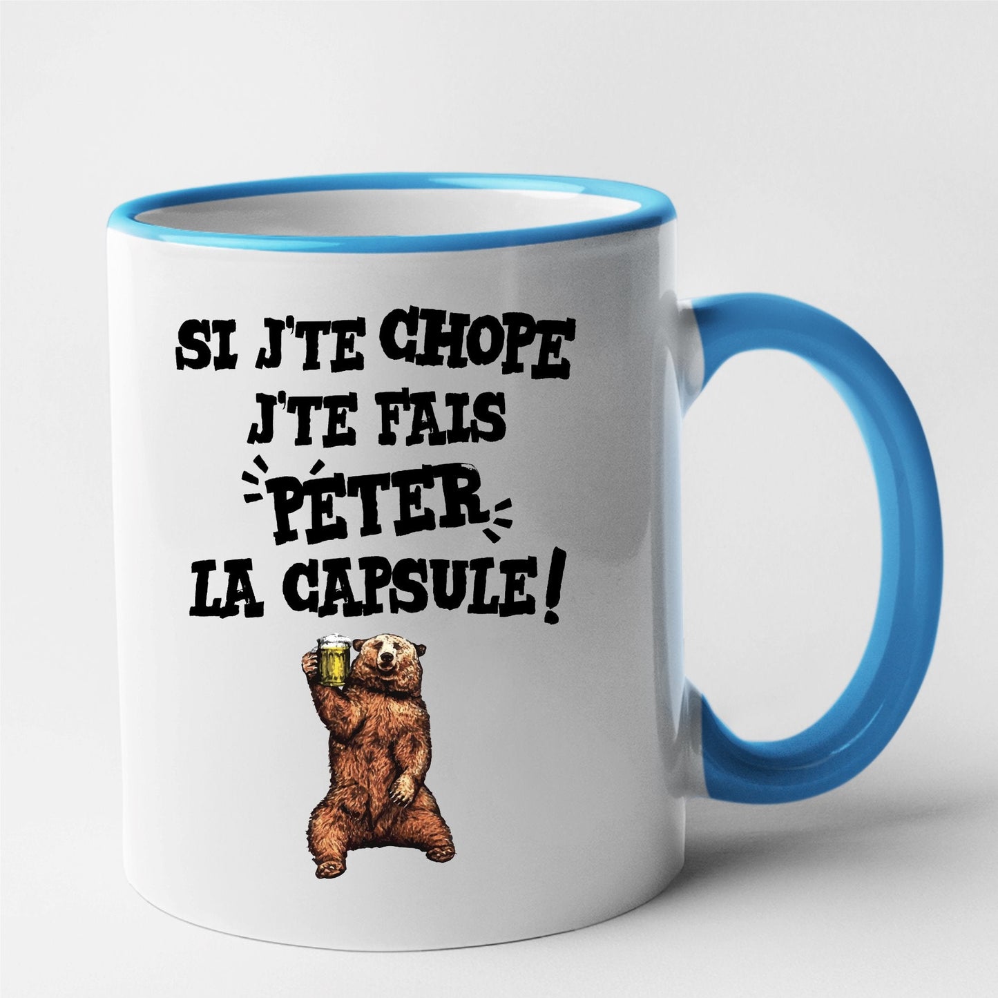 Mug Si j'te chope