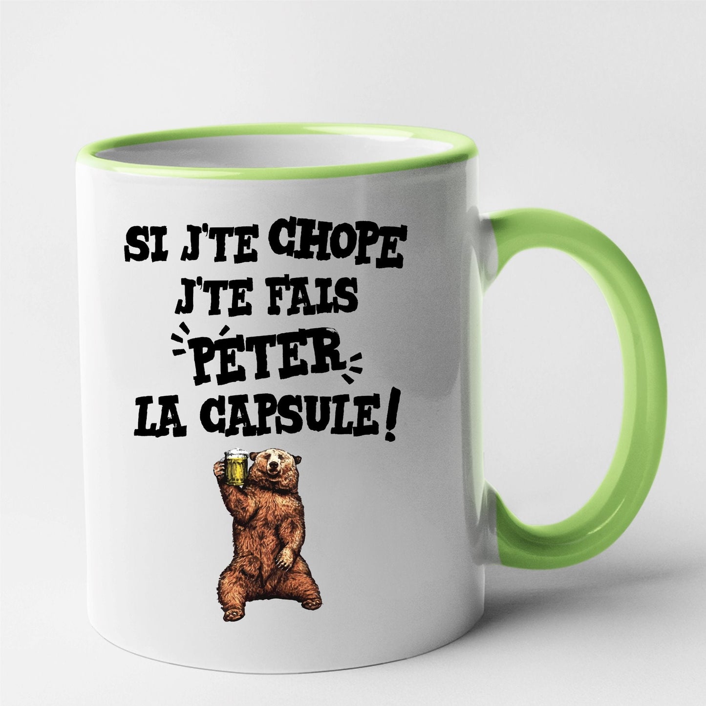 Mug Si j'te chope