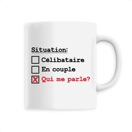 Mug Situation célibataire