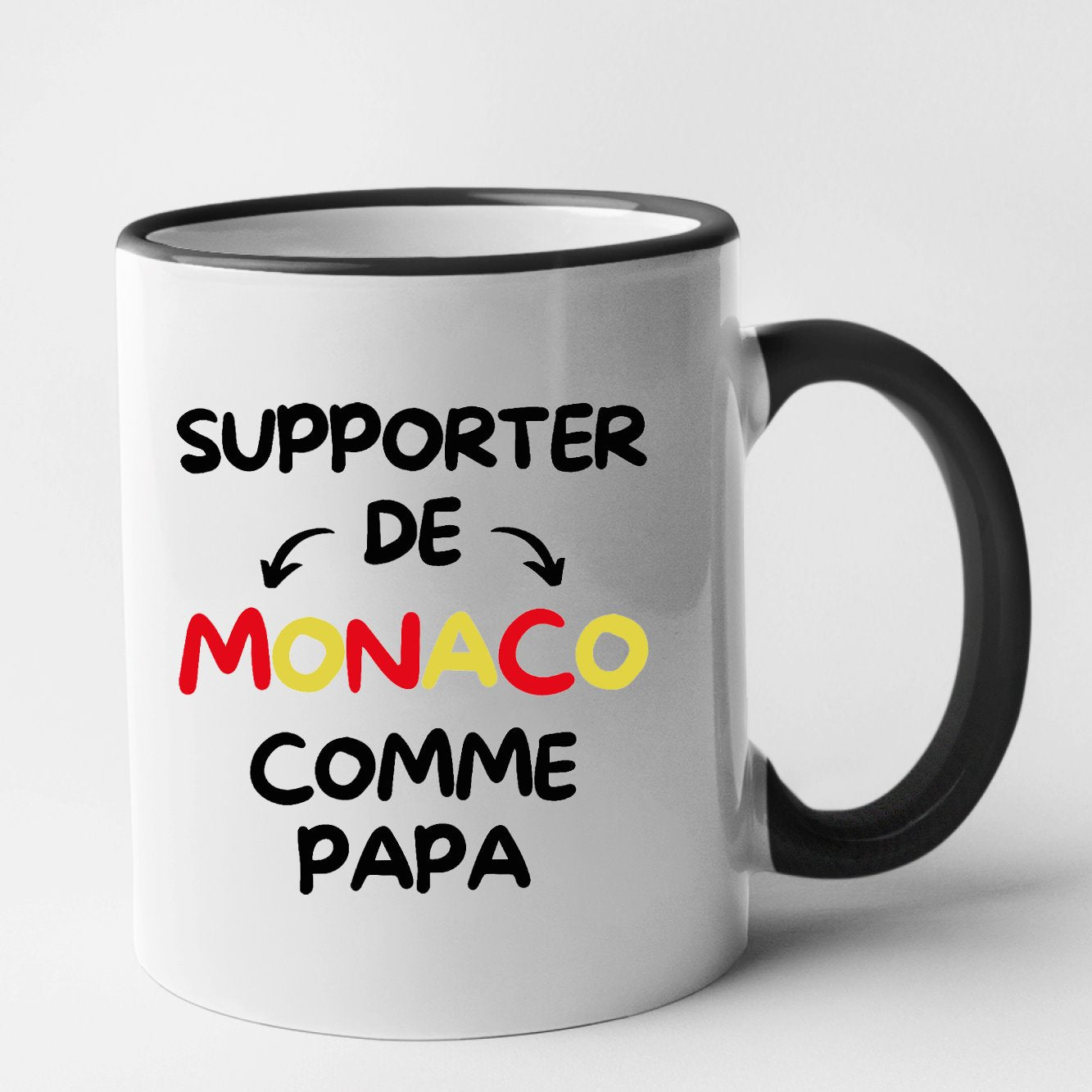 Mug Supporter de Monaco comme papa