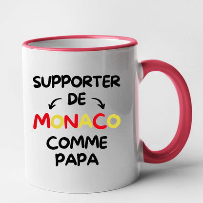 Mug Supporter de Monaco comme papa