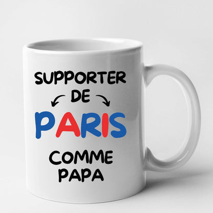 Mug Supporter de Paris comme papa