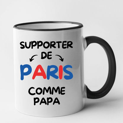 Mug Supporter de Paris comme papa