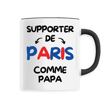 Mug Supporter de Paris comme papa