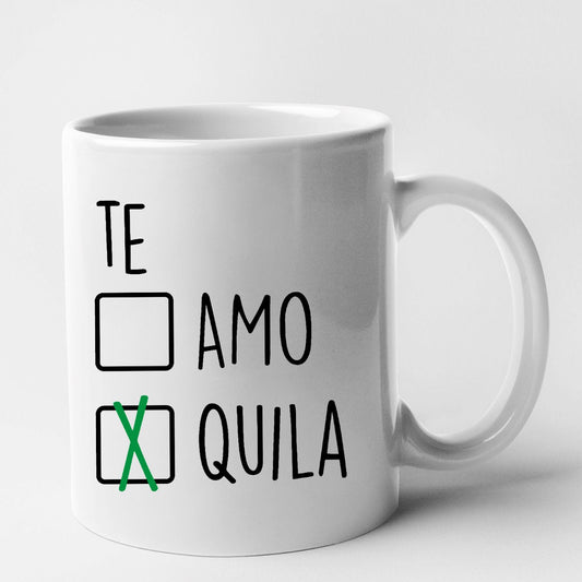 Mug Te amo tequila