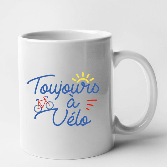 Mug Toujours à vélo