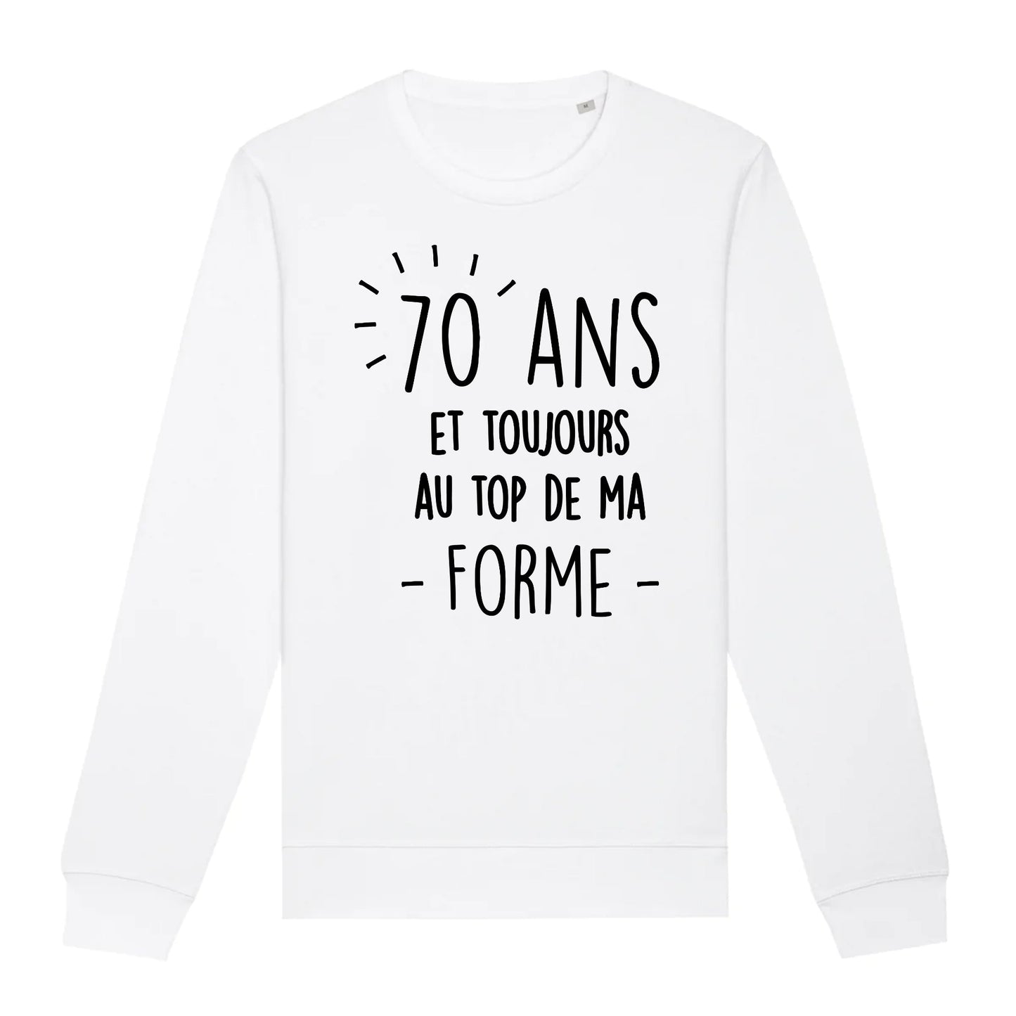 Sweat Adulte Anniversaire 70 ans