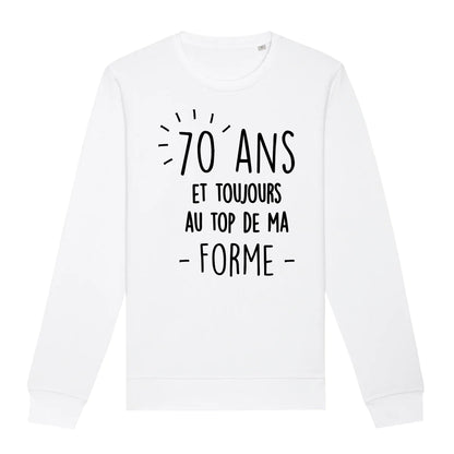 Sweat Adulte Anniversaire 70 ans