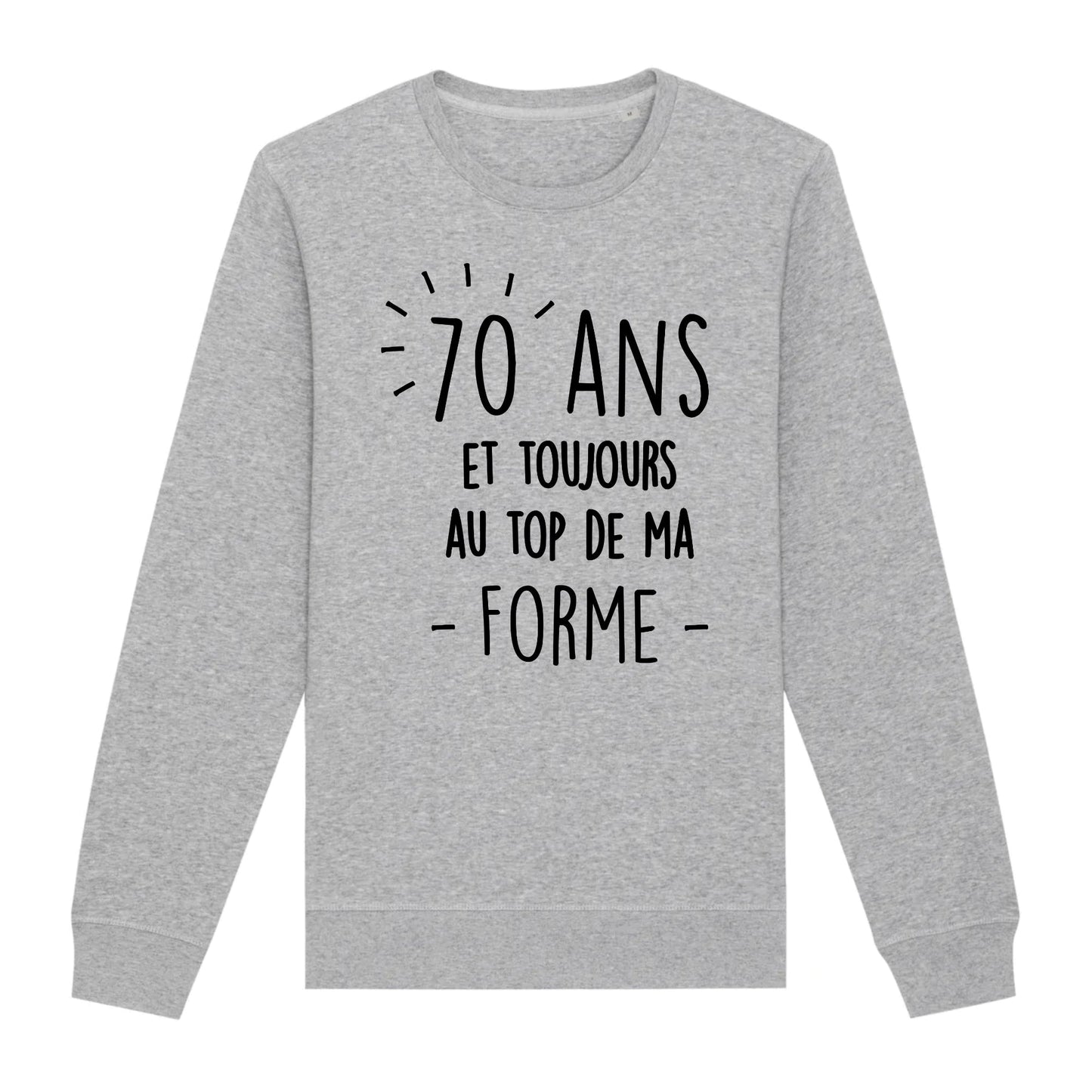 Sweat Adulte Anniversaire 70 ans