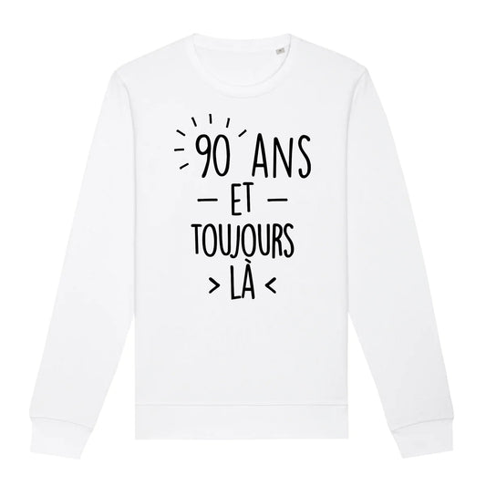 Sweat Adulte Anniversaire 90 ans