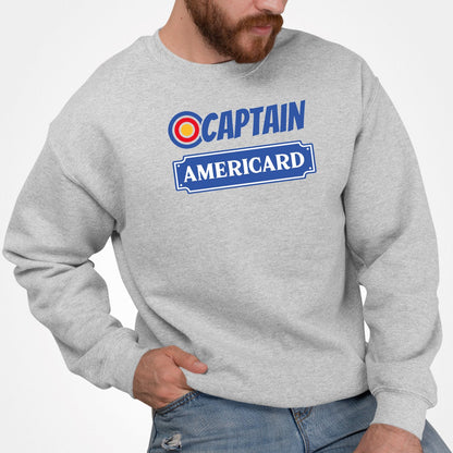 Sweat Adulte Captain Americard