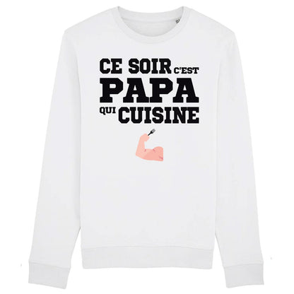 Sweat Adulte Ce soir c'est papa qui cuisine