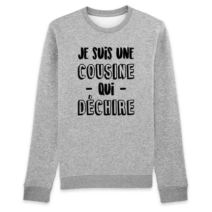 Sweat Adulte Cousine qui déchire