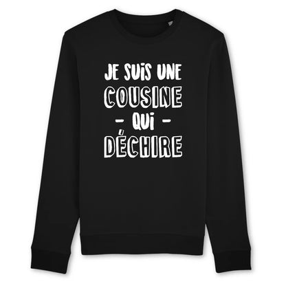 Sweat Adulte Cousine qui déchire