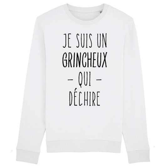 Sweat Adulte Grincheux qui déchire