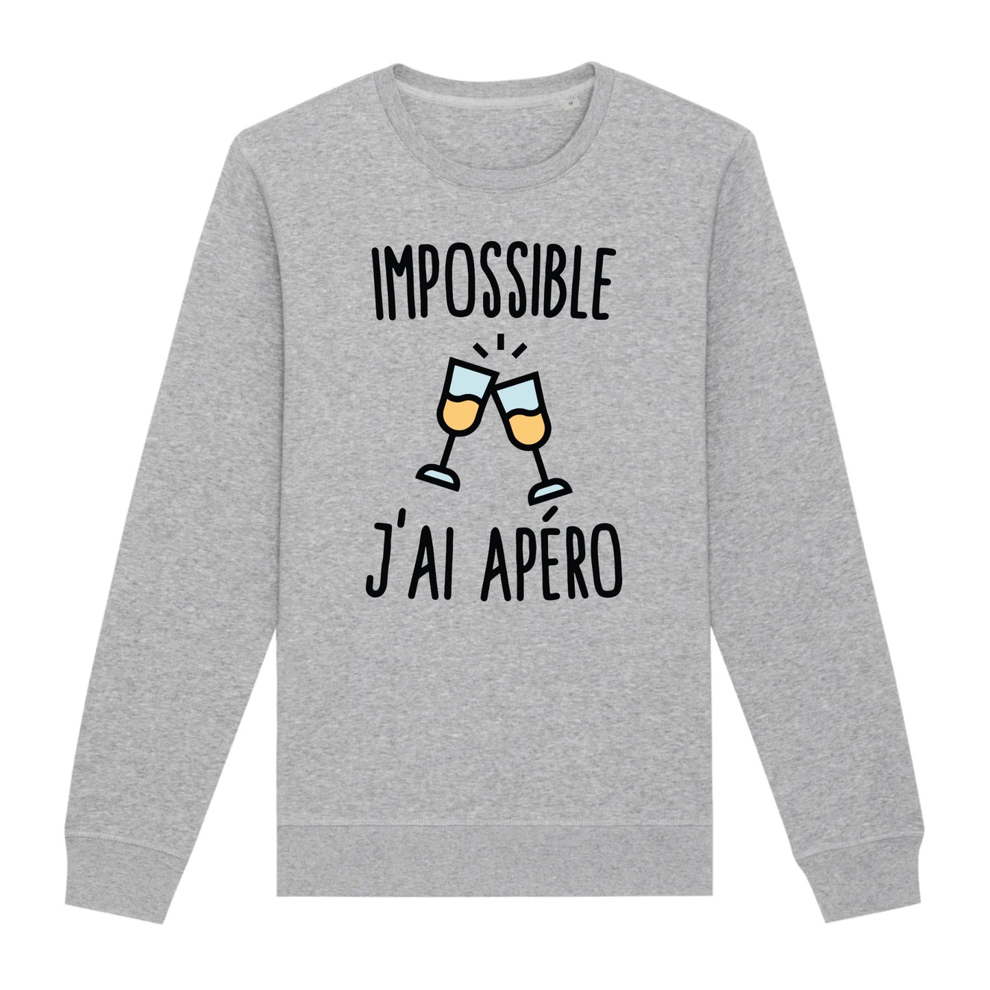 Sweat Adulte Impossible j'ai apéro