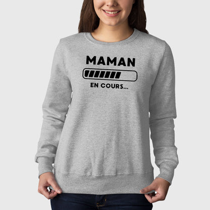 Sweat Adulte Maman en cours