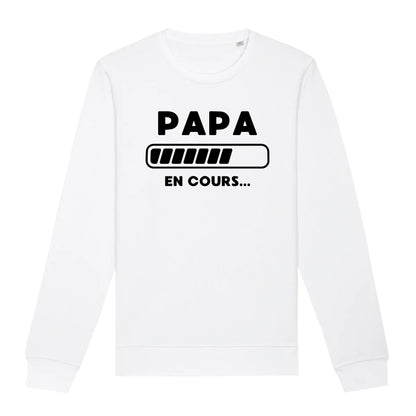 Sweat Adulte Papa en cours