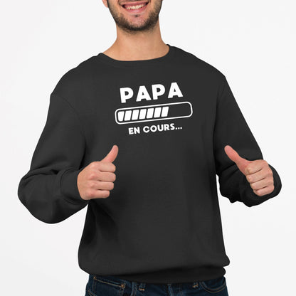 Sweat Adulte Papa en cours