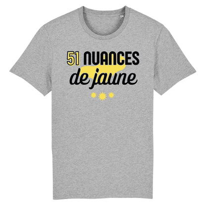 T-Shirt Homme 51 nuances de jaune