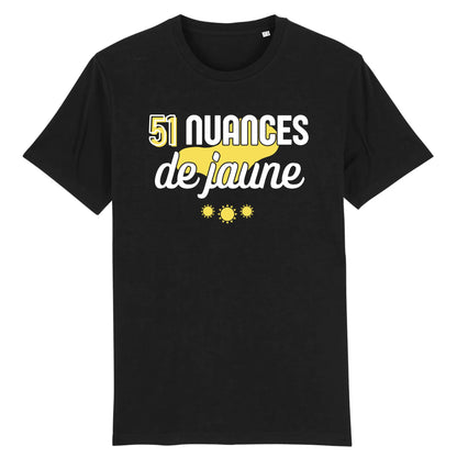 T-Shirt Homme 51 nuances de jaune