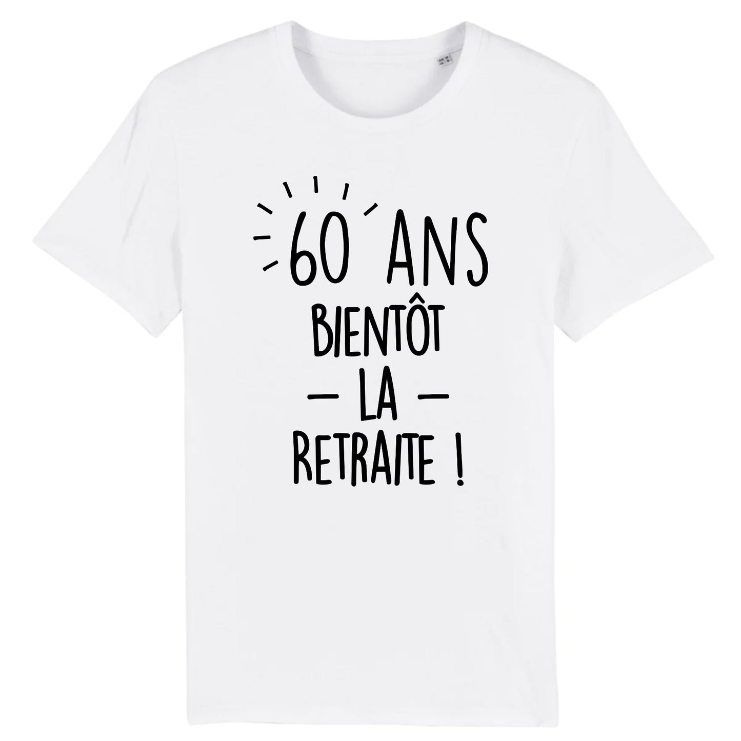 T-Shirt Homme Anniversaire 60 ans