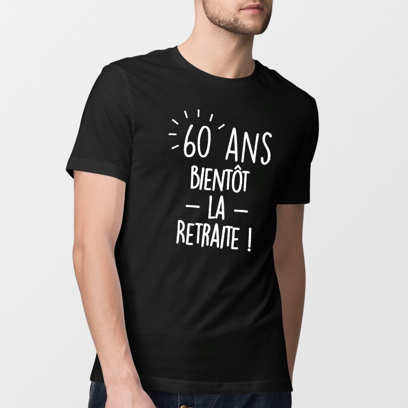 T-Shirt Homme Anniversaire 60 ans