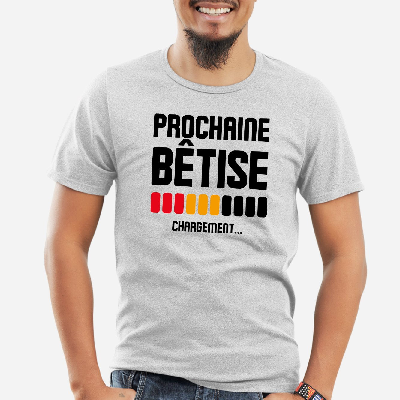 T-Shirt Homme Chargement prochaine bêtise