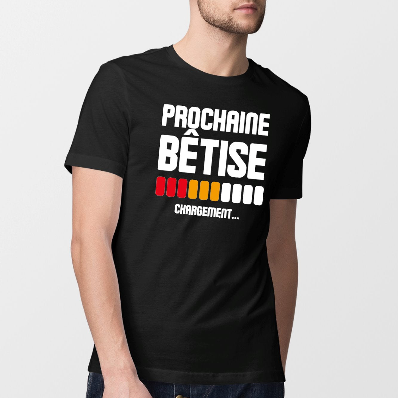 T-Shirt Homme Chargement prochaine bêtise