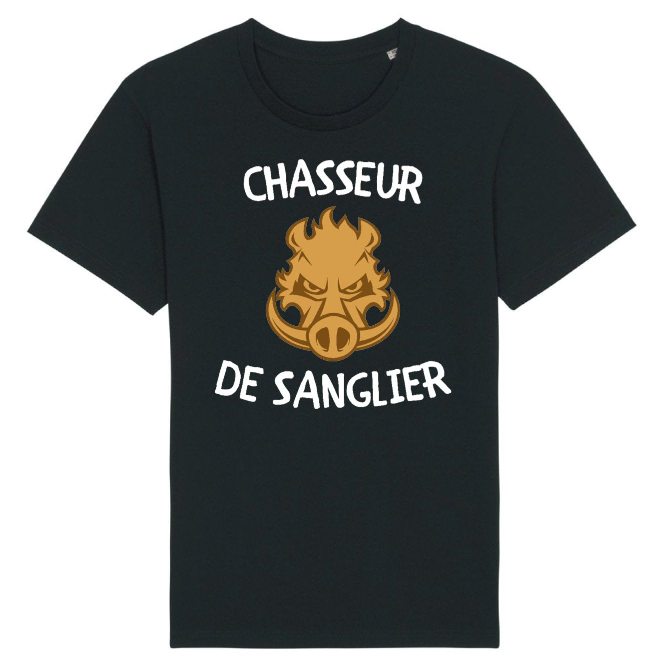 T-Shirt Homme Chasseur de sanglier