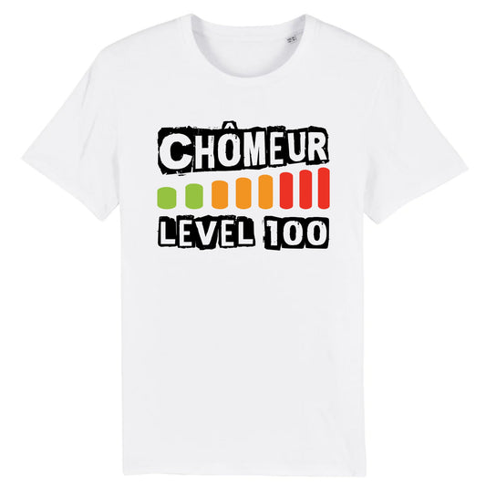 T-Shirt Homme Chômeur level 100